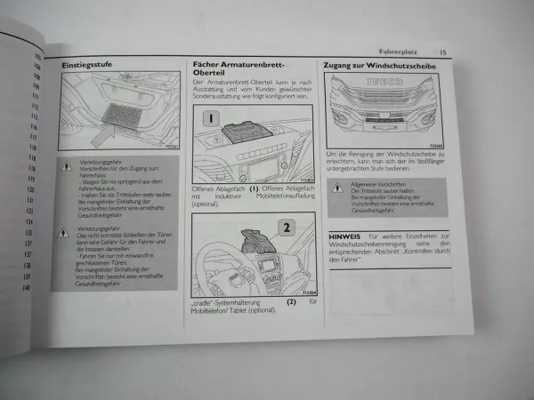Iveco Daily 7 Betriebshandbuch Bedienungsanleitung 2/2023 Bordbuch Deutsch