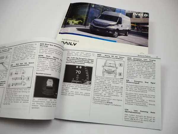 Iveco Daily 7 Betriebshandbuch Bedienungsanleitung 2/2023 Bordbuch Deutsch