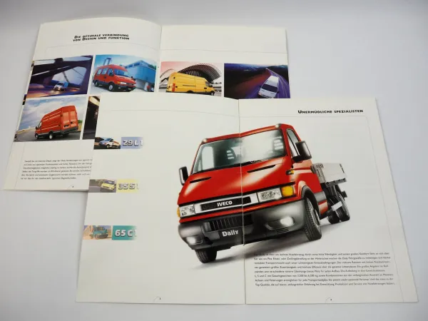Iveco Daily Fahrgestelle Kastenwagen 2x Prospekt 2003