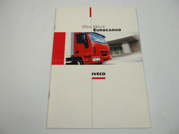 Iveco EuroCargo Sattelzugmaschine LKW Kipper Truck Prospekt 2003