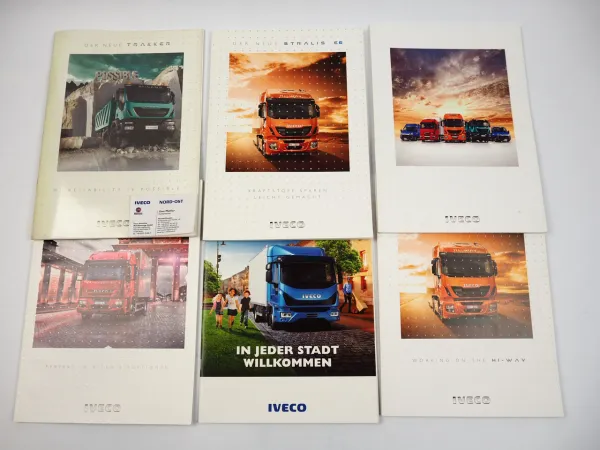 Iveco Eurocargo StralisTrakker Produktprogramm 6x Prospekt