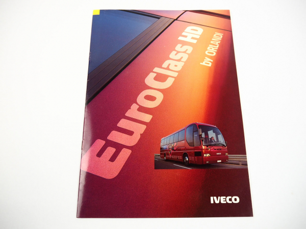 Iveco Euroclass HD by Orlandi 380.12.35 Überland Reisebus Prospekt 1993