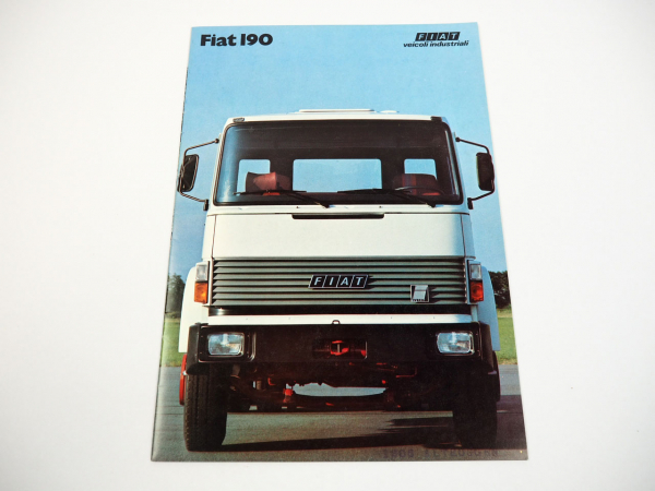 Iveco Fiat 190 F20 F26 F35 LKW Prospekt 1970er Jahre
