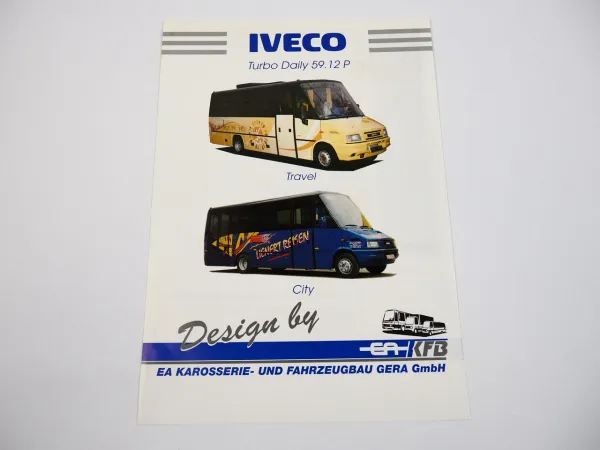 Iveco TurboDaily A59.12P Kleinbus Design by EA KFB Karosseriebau Gera Prospekt