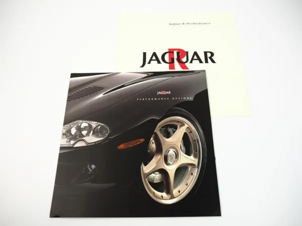 Jaguar R Performance Sportfelgen Prospekt und Preisliste Stand 1999