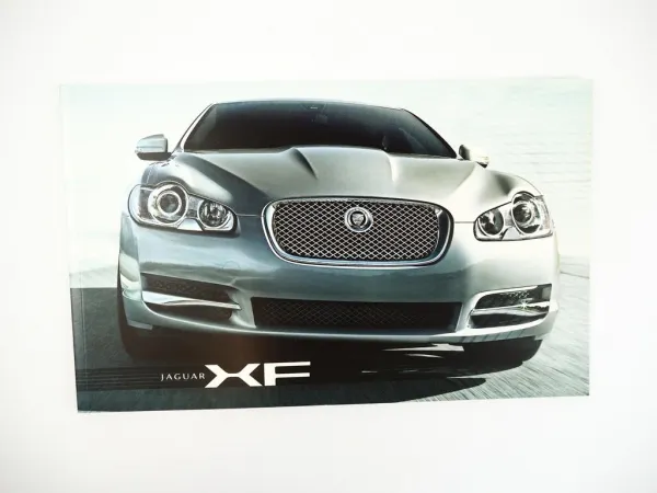 Jaguar XF 2.7 3.0 V6 4.2 V8 Prospekt 2008