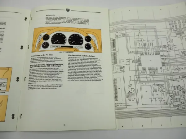 Jaguar XJ6 3.2 MJ 1991 Technische Anleitung vorläufige Information Schaltplan