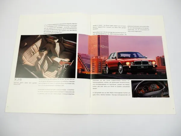 Jaguar XJ6 Sovereign XJ12 XJSport Daimler XJS Coupe Cabriolet Prospekt 1993