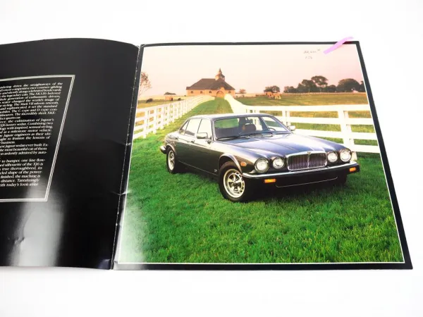 Jaguar XJ6 Vanden Plas brochure specifications 22 pages 135M 9/84