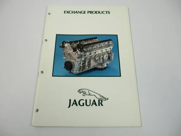 Jaguar XJ6 XJS E Type ... Exchange Products Austausch Teile Hauptaggregate 1992