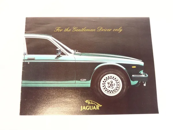 Jaguar XJ6 XJS XJSC Sovereign Daimler Double Six Prospekt 1986