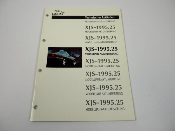 Jaguar XJS 4.0 AJ6 6.0 V12 MJ 1993 Technische Übersicht Einführung