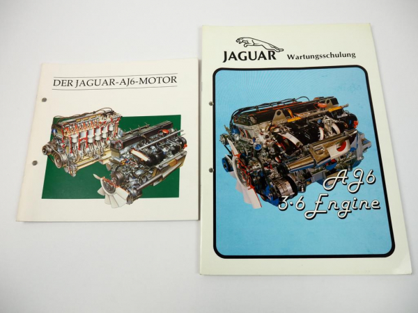 Jaguar XJS SC 3.6 AJ6 Motor Wartungsschulung und Vorstellung technische Daten