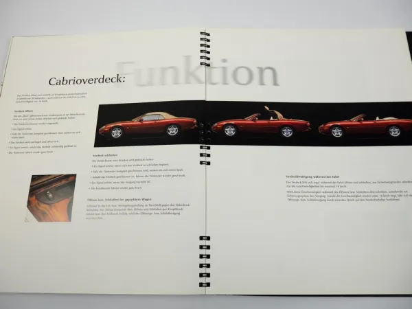 Jaguar XK8 the Cat is back Produktinformation Verkaufsberater 11/1996