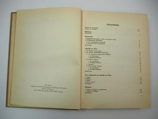 Jahrbuch für historische Volkskunde Bd. 7 Die deutsche Heldensage 1939 E. Mudrak