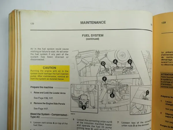 JCB 3C 3CX 3D 4CN 4C Turbo Sitemaster Hammermaster Betriebsanleitung Handbook