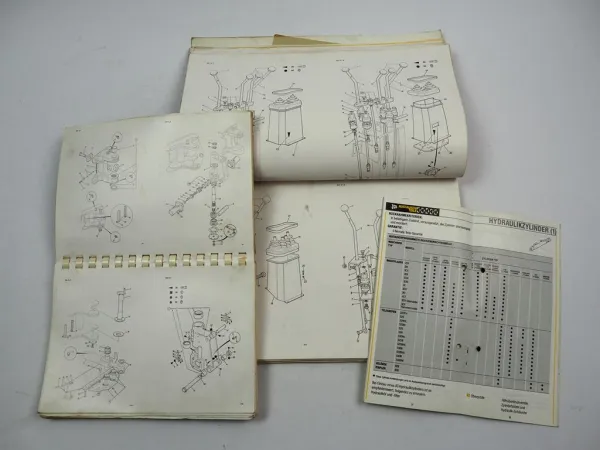 JCB 3C 3CX 3D Sitemaster 3DS 4C Turbo Excavator Loader Parts List Parts book