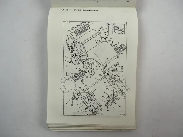 JCB 3CX Sitemaster Hammermaster 4C 4CN Excavator Loader Parts List Parts book