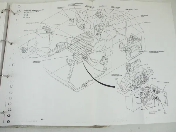 JCB JS 200 240 300 450 LC Bagger Schulungshandbuch Training I + II