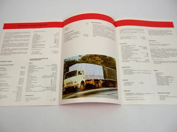 Jelcz 316 LKW Truck Prospekt Brochure 1970er Jahre