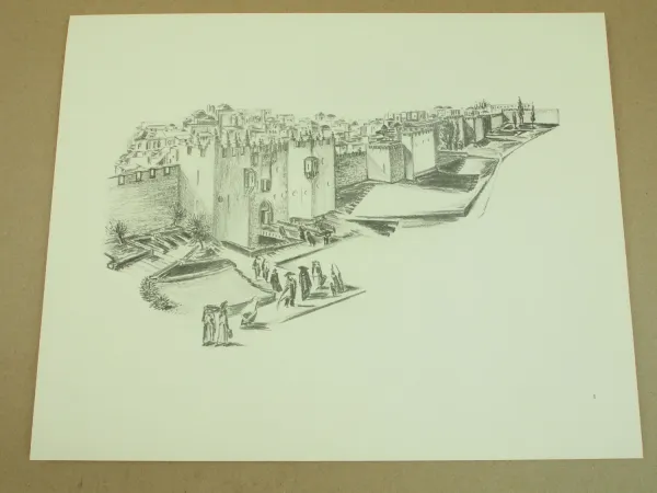 Jerusalemer Skizzen von Immolata Meyen 1971 Ben-Chorin und Düsing