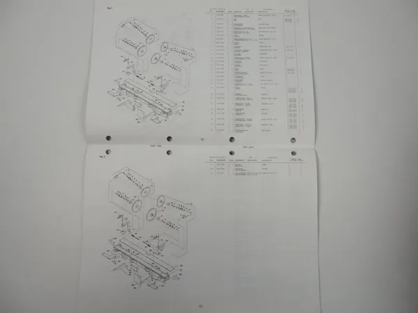 JF Stoll CM 265 F Scheibenmäher Disc Mower Ersatzteilliste Parts List 2010