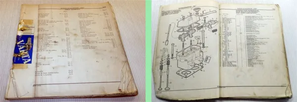 John Deere 100 Dieselschlepper Ersatzteilliste 1965