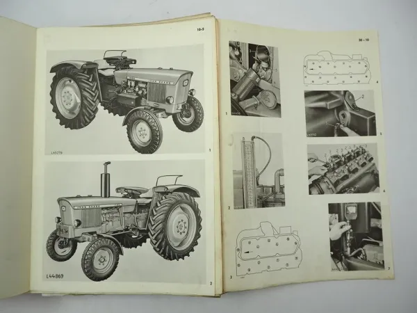John Deere 1020 1120 2020 2120 Traktor Werkstatthandbuch Reparaturanleitung 1968