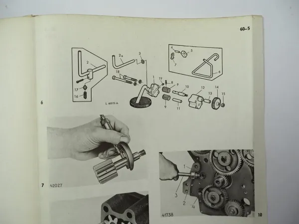 John Deere 1020 1120 2020 2120 Traktor Werkstatthandbuch Reparaturanleitung 1968