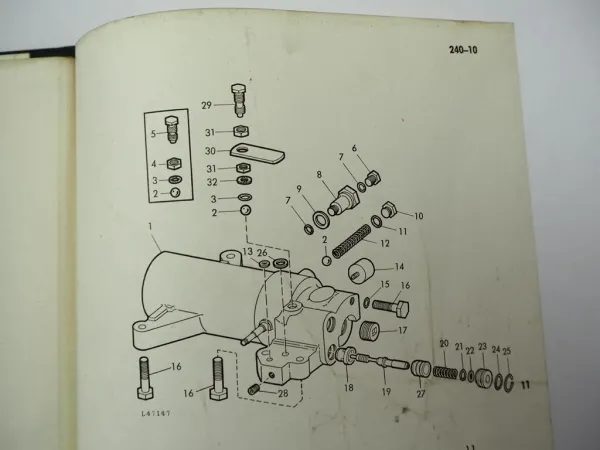 John Deere 1020 1120 2020 2120 Traktor Werkstatthandbuch Reparaturanleitung 1968