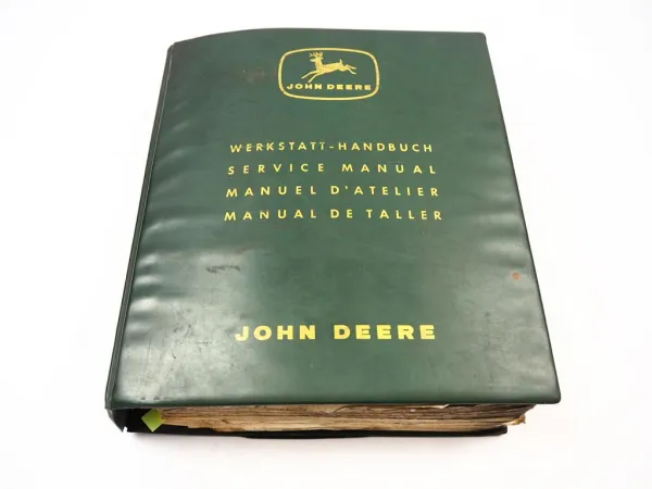 John Deere 1020 1120 2020 2120 Traktor Werkstatthandbuch Reparaturanleitung 1968