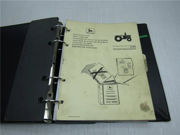John Deere 1020 / 1020 OU Dieselschlepper Ersatzteilliste 1971 Parts Catalog