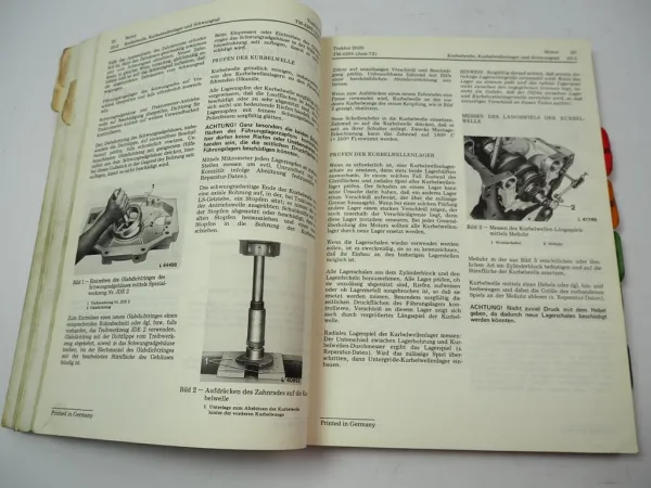 John Deere 2030 Traktor Reparaturanleitung Instandsetzung Werkstatthandbuch 1972