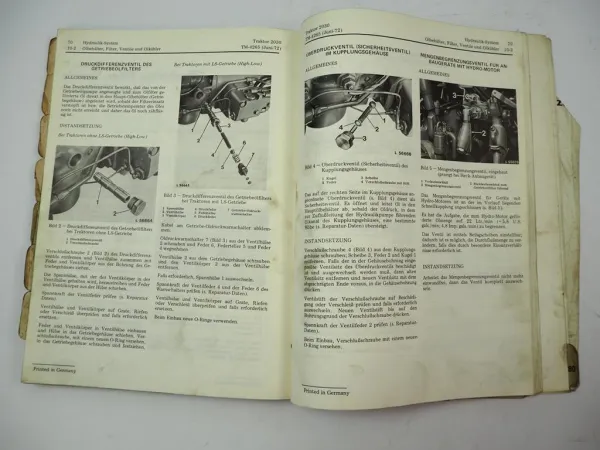 John Deere 2030 Traktor Reparaturanleitung Instandsetzung Werkstatthandbuch 1972