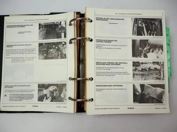John Deere 2140 Werkstatthandbuch Reparaturanleitung Technisch. Handbuch 1982-86