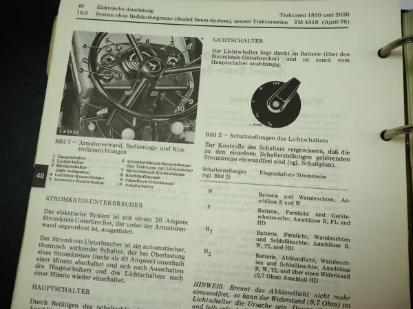 John Deere 3040 3140 Werkstatthandbuch Technisches Handbuch Reparaturanleitung