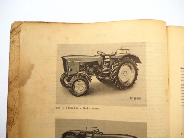 John Deere 510 Schlepper Betriebsanleitung Bedienung Wartung Werkstattexemplar