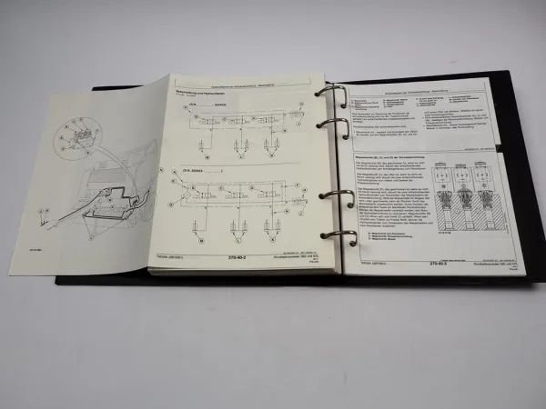 John Deere 565 575 Rundballenpresse Reparaturanleitung Werkstatthandbuch 2001