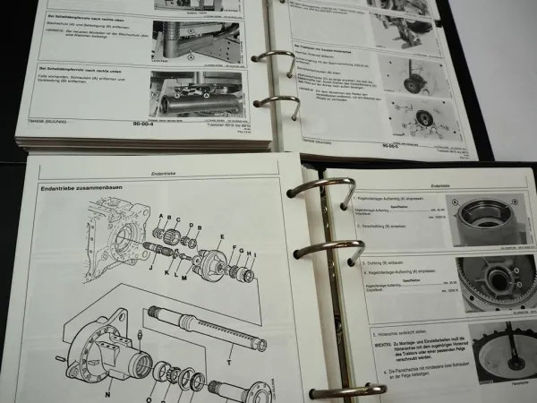 John Deere 6010 6110 6210 6310 6610 + SE Werkstatthandbuch Repararaturanleitung 2000