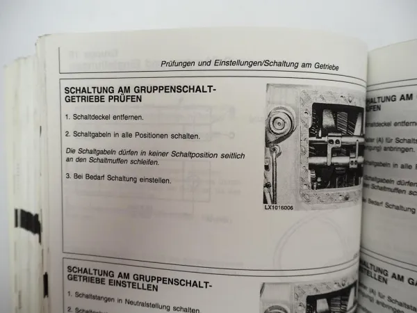 John Deere 6010 6110 6210 - 6910 SE Wirkungsweise & Prüfungen Schaltpläne 1998