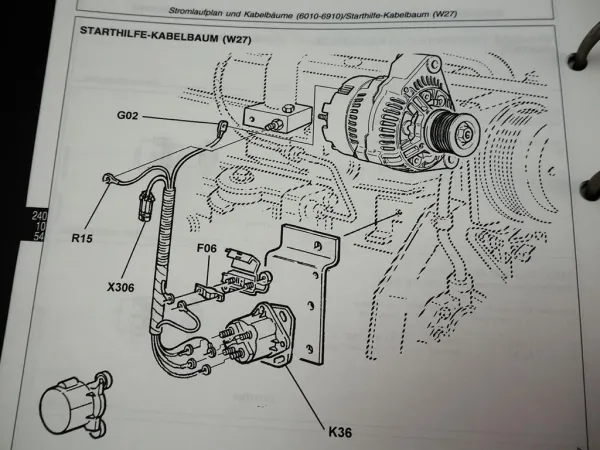 John Deere 6010 6110 6210 - 6910 SE Wirkungsweise Prüfungen Werkstatthandbuch 98