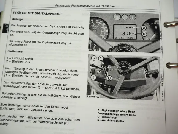 John Deere 6010 6110 6210 - 6910 SE Wirkungsweise Prüfungen Werkstatthandbuch 98