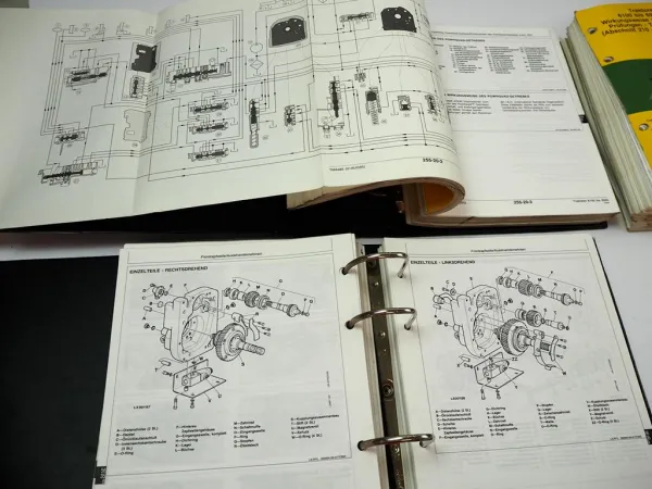 John Deere 6100 6200 6300 6400 6506 6600 Reparatur & Prüfung Werkstatthandbuch
