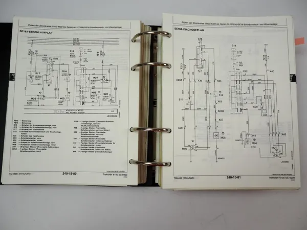 John Deere 6100 6200 6300 6400 6506 6600 Reparatur & Prüfung Werkstatthandbuch