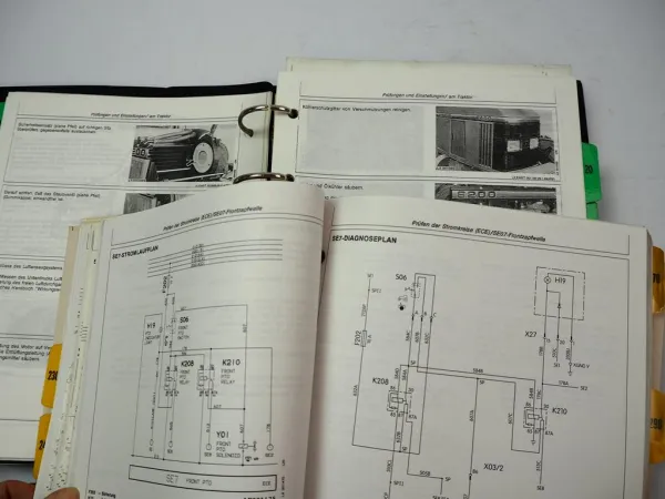 John Deere 6100 6200 6300 6400 Reparaturanleitung Prüfung Werkstatthandbuch 1992