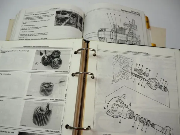 John Deere 6100 6200 6300 6400 Reparaturanleitung Prüfung Werkstatthandbuch 1992