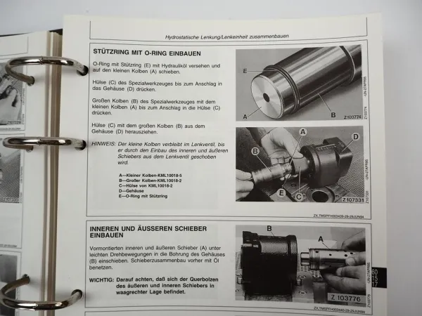 John Deere 6610 6710 6810 6910 Feldhäcksler Werkstatthandbuch Reparatur 1996