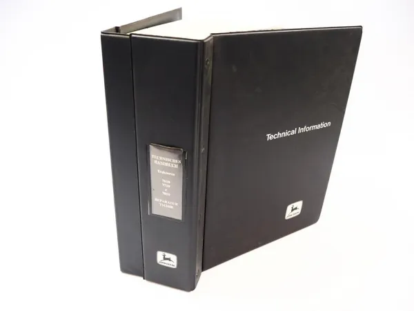 John Deere 7610 7710 7810 Reparaturanleitung & Funkton Prüfung Werkstatthandbuch 1997