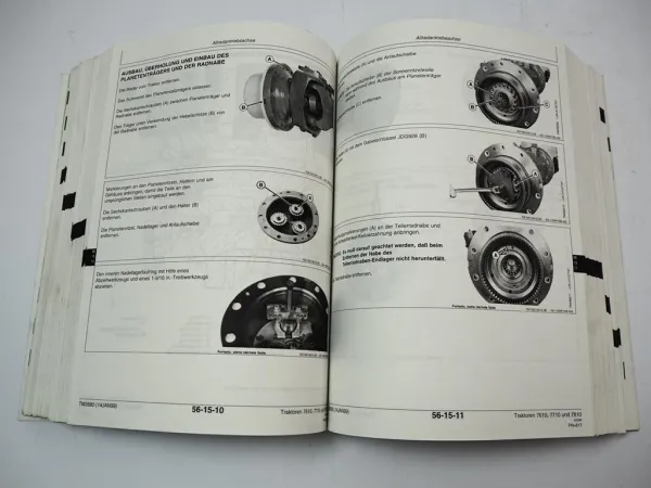 John Deere 7610 7710 7810 Reparaturanleitung Werkstatthandbuch 1999