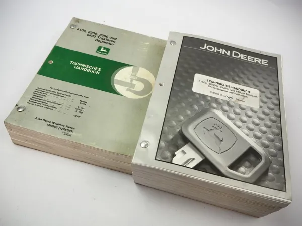 John Deere 8100 8200 8300 8400 Werkstatthandbuch Reparatur & Diagnose 1999